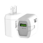 SOMOSTEL Good quality SMS-Q02 QC3.0  18W 2 IN 1 USB CHARGER with USB CABLE for US plug EU plug for mobile phone - Image 4