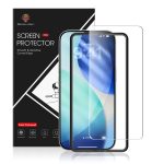 Wholesale 9H HD Full Coverage Protective Film Tempered Glass Screen Protector With Easy to Stick Frame for iPhone 17