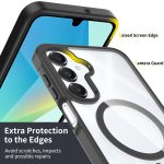 Hard Pc Case for Samsung Galaxy A16/A26/A17 Silver Shield Clear Magnetic Back Cover for Galaxy A16 A26 A35 A55 A17 - Image 2