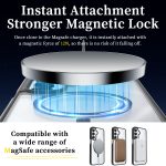 Hard Pc Case for Samsung Galaxy A16/A26/A17 Silver Shield Clear Magnetic Back Cover for Galaxy A16 A26 A35 A55 A17 - Image 4