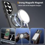 Luxury 2.0 mm Skin Feeling Magnetic Phone Case for Samsung S26 Ultra with Racket Stand Translucent Shockproof Mobile Phone Case - Image 4